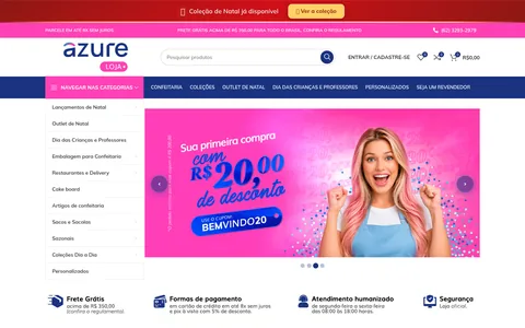 Sitio de Azure Embalagens